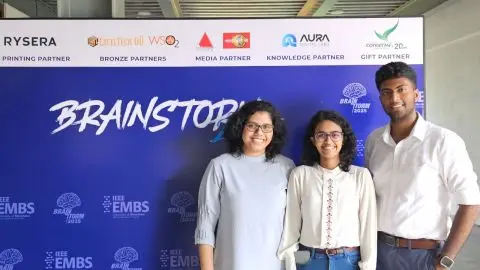 The Nutri-Mithu team at the Brainstorm 2025 competition